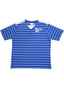 73 KAM JEANS KBS515 STRIPE V NECK TSHIRT