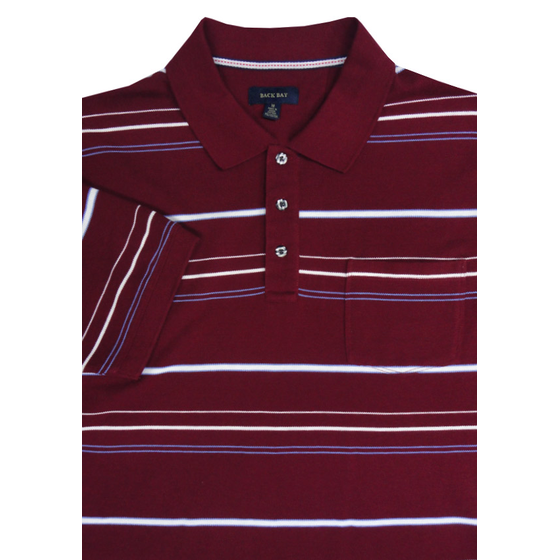O3 BACK BAY G430109 STRIPE POLO