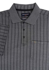 83 BREAKAWAY 60684 VERT STRIPE POLO-polo-shirts-Site & Site1