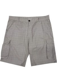 93 CHARCOAL KS13035 GINGHAM CARGO-casual-shorts-Site & Site1