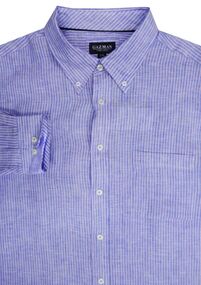 93 GAZMAN LSHS13049 LINEN STRIPE LS-casual-dress-Site & Site1