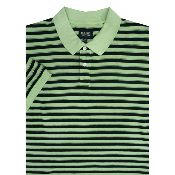 N3 SAND ISLAND S4108 STRIPE POLO