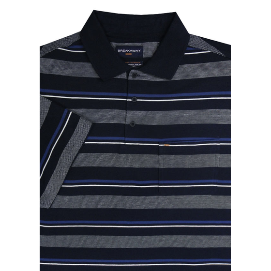 83 BREAKAWAY 60679 STRIPE POLO