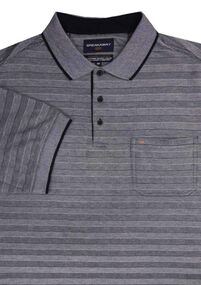 O3 BREAKAWAY 60674 STRIPE POLO-polo-shirts-Site & Site1