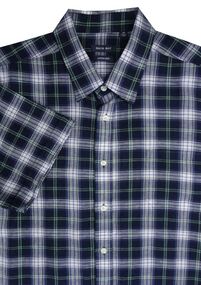 93 BACK BAY G430228 COTLINEN CHECK SS-casual-dress-Site & Site1