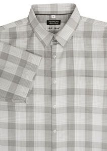 N3 PERRONE 3118 CHECK SHIRT SS