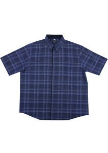 N3 PERRONE 3137 CHECK TRIM SHIRT SS