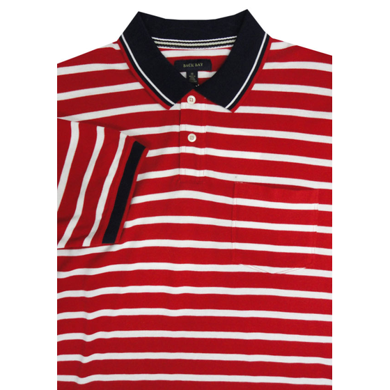 D3 BACK BAY G430118 STRIPE POLO