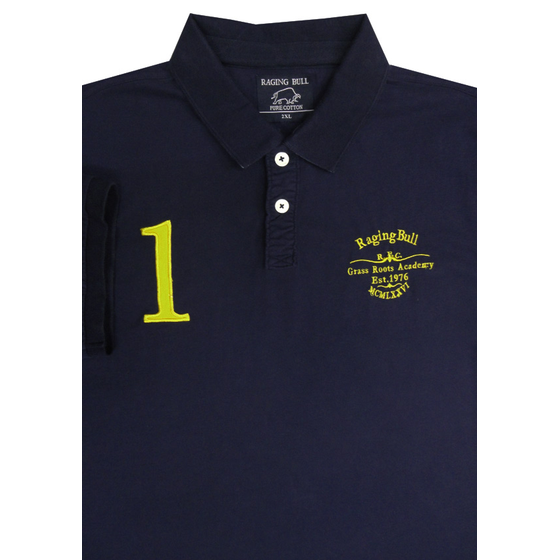 83 RAGING BULL A131874 CHAMBRAY POLO